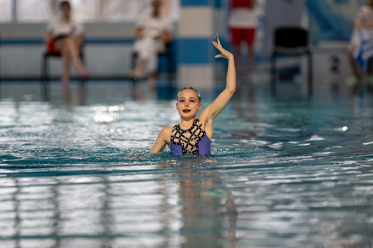 В бассейне МАУ «ОЛИМП» города Кингисепп завершились областные соревнования по синхронному плаванию «ОЛИМПИЙСКИЕ НАДЕЖДЫ» среди спортсменов до 13 лет