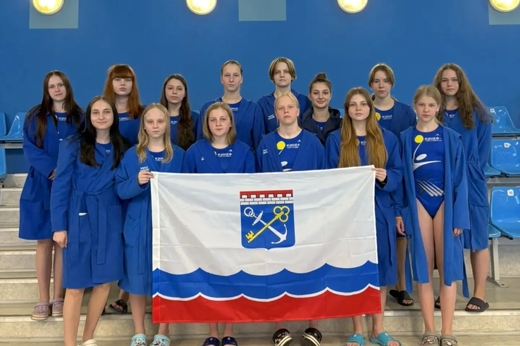 Сборная команда Ленинградской области «КИНЕФ ЛО» - серебряный призер первенства России по водному поло среди девушек до 15 лет!