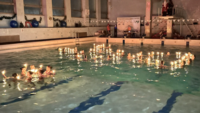 новогодний вечер для  для спортсменов отделений плавания и синхронного плавания