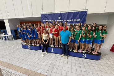 КИНЕФ-1 - серебряный призер межрегиональных соревнований по водному поло «Турнир памяти полного освобождения Ленинграда от фашистской блокады»