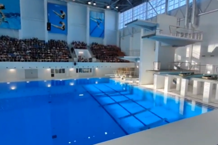 В Краснодаре торжественно открыли олимпийский бассейн!