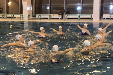 Тренировочное мероприятие по синхронному плаванию в рамках подготовки к первенству России г. Ивангород.