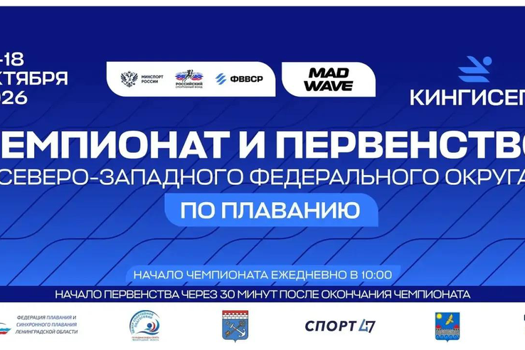 В бассейне МАУ «ОЛИМП» пройдут Чемпионат и Первенство Северо-Западного федерального округа на короткой воде (25 м).