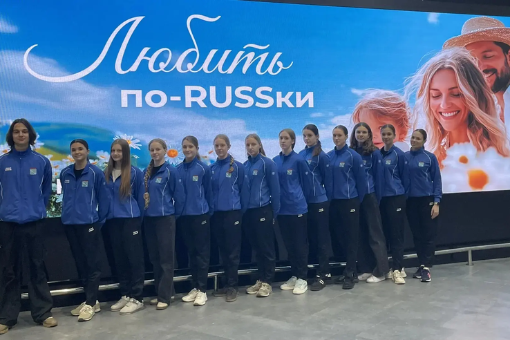 Команда Ленинградской области отправилась в Екатеринбург на чемпионат России по синхронному плаванию