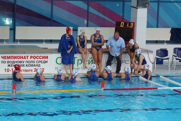 1 тур XXXI чемпионата России по водному поло среди женских команд. г. Кириши. День 3